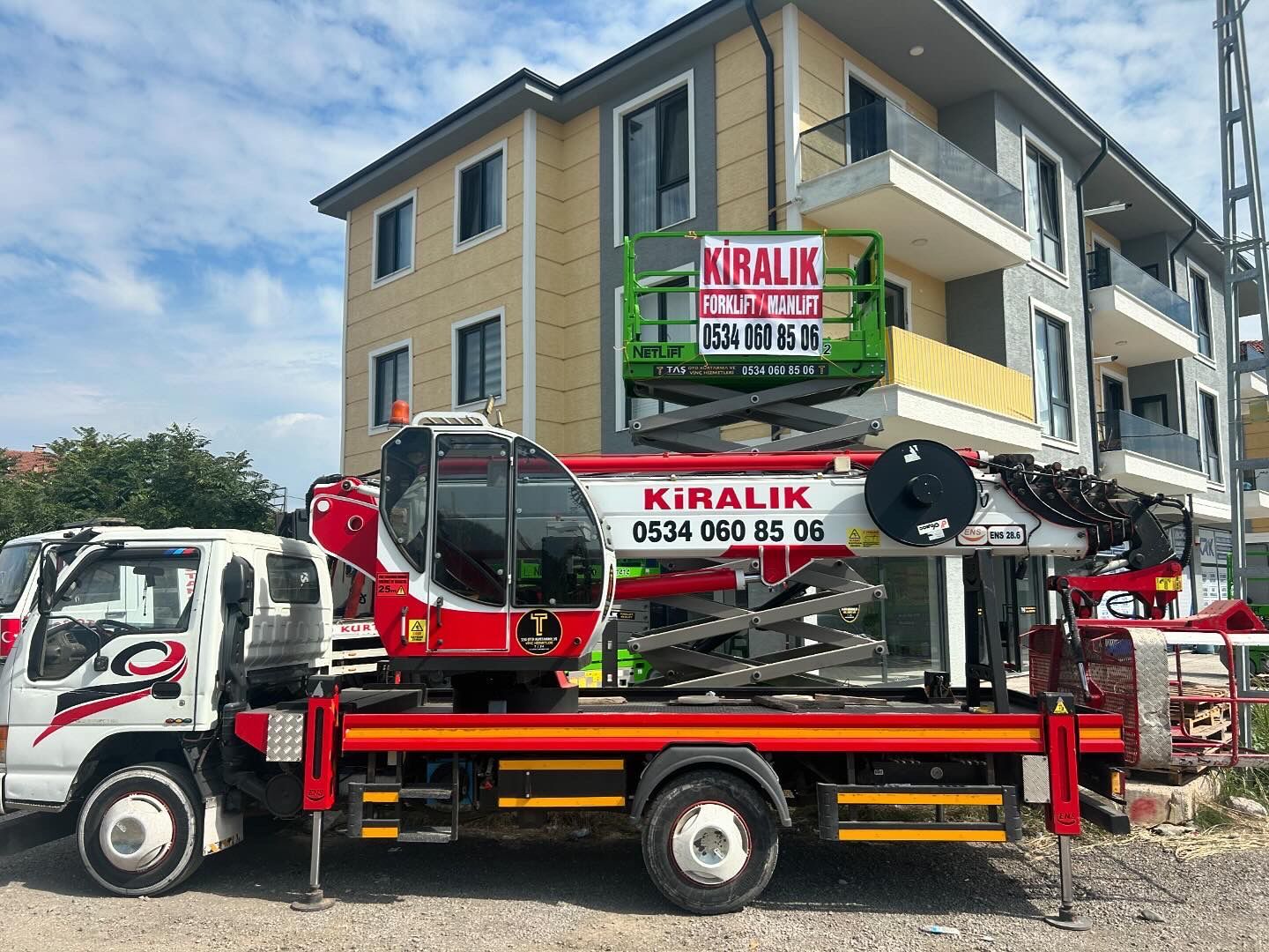 Forklift ve manlift hizmeti